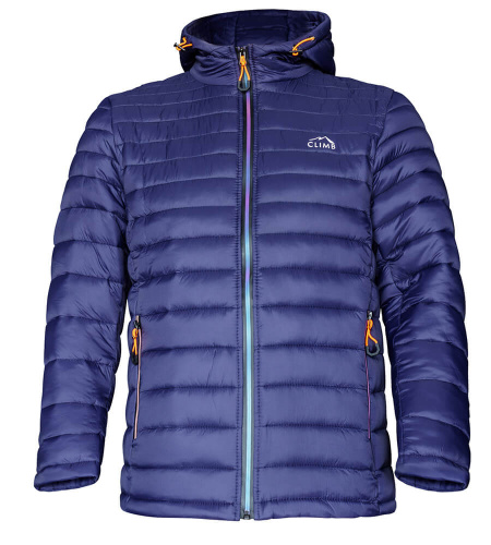 Купить Куртка с капюшоном утепленная мужская синяя PROTONE CLIMB (PRO-CLIMB-JNBH) оптом от производителя